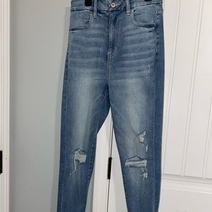 AE new curviest highest rise jeans